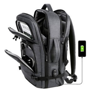 Mochila impermeable multifuncional con conexión USB Užsisakykite Trendai.lt 15