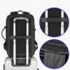 Mochila impermeable multifuncional con conexión USB Užsisakykite Trendai.lt 47