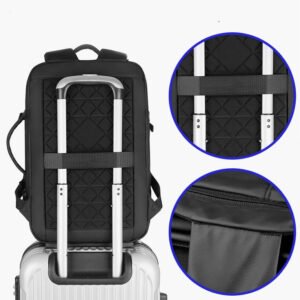 Mochila impermeable multifuncional con conexión USB Užsisakykite Trendai.lt 25