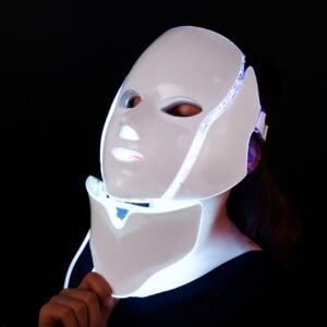 Máscara LED para rostro y cuello con terapia de luz fotónica Užsisakykite Trendai.lt 20