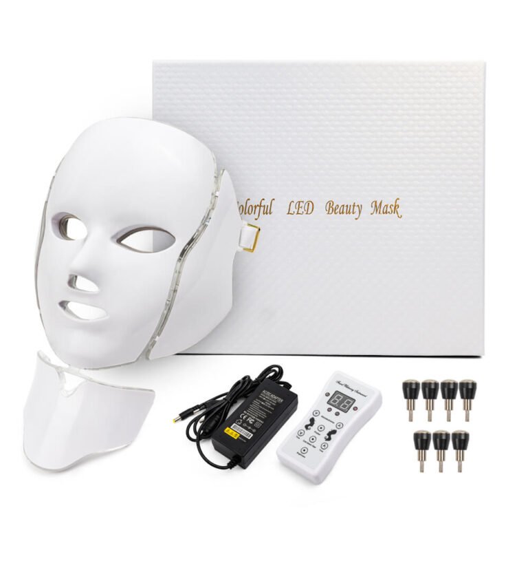 Máscara LED para rostro y cuello con terapia de luz fotónica Užsisakykite Trendai.lt 10