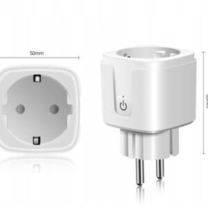 Enchufe controlado por aplicación inteligente con interruptor, WIFI, control por voz Užsisakykite Trendai.lt 24