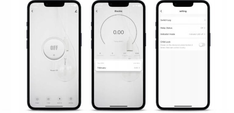 Enchufe controlado por aplicación inteligente con interruptor, WIFI, control por voz Užsisakykite Trendai.lt 14