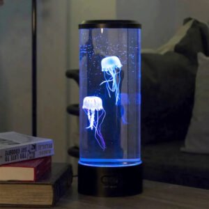 Lámpara de mesa LED nocturna portátil con imitación de medusa Užsisakykite Trendai.lt 11