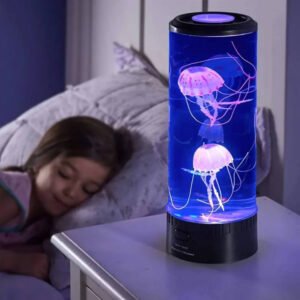 Lámpara de mesa LED nocturna portátil con imitación de medusa Užsisakykite Trendai.lt 14