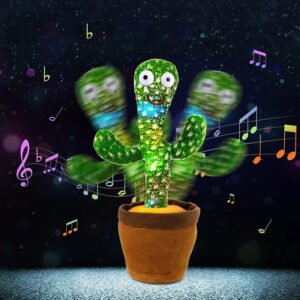 Cactus danzante para niños, peluche que canta y repite palabras Užsisakykite Trendai.lt 8