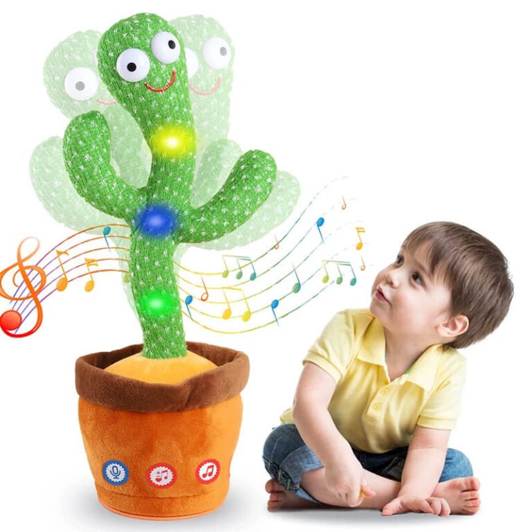 Cactus danzante para niños, peluche que canta y repite palabras Užsisakykite Trendai.lt 5